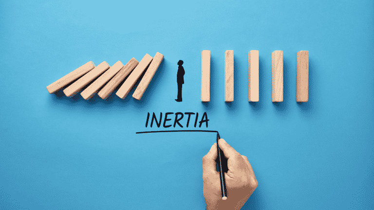 Inertia in business development